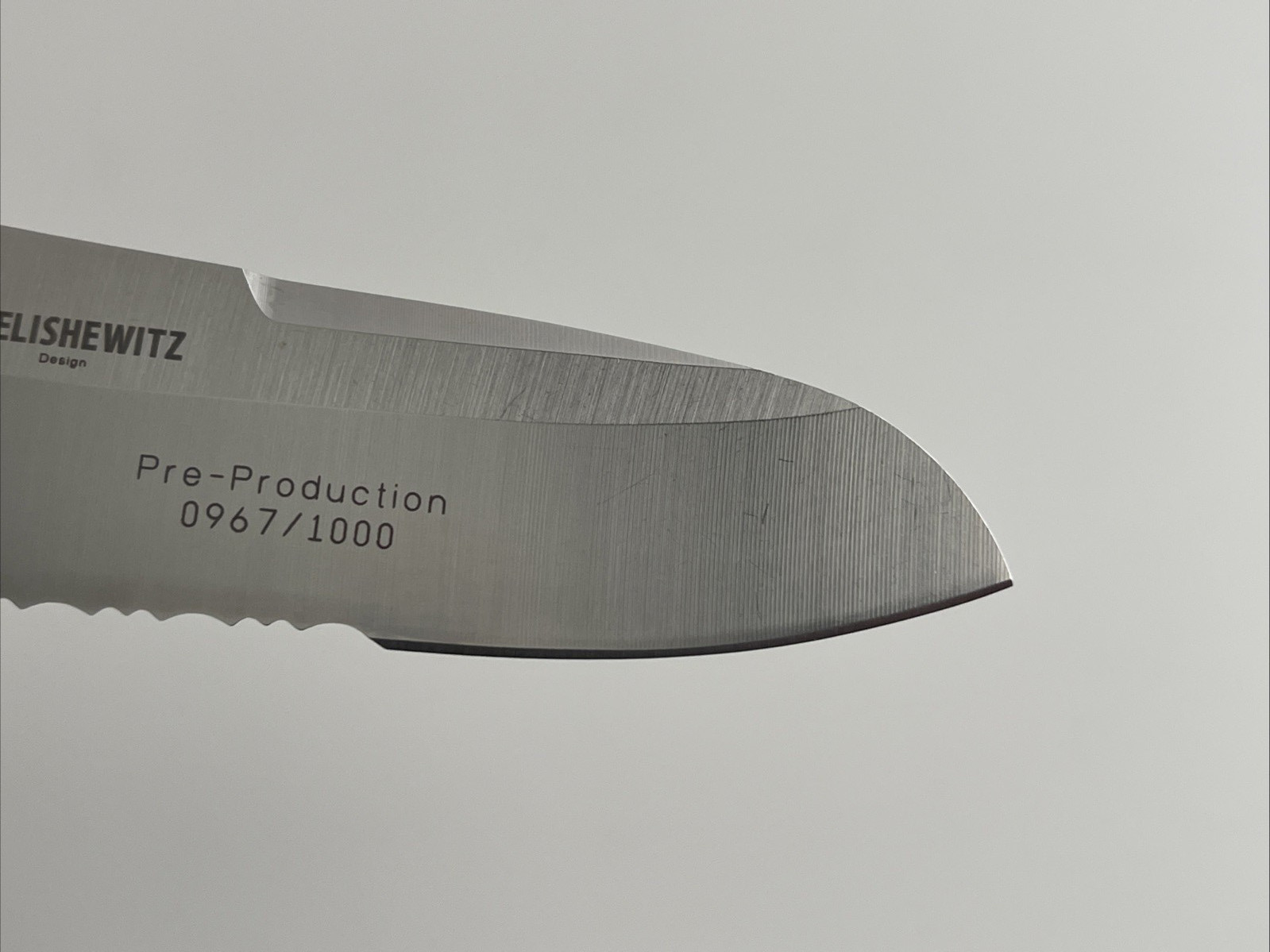 Benchmade 100S River Rescue Fixed Blade Knife Pre-Production 0967/1000 USA