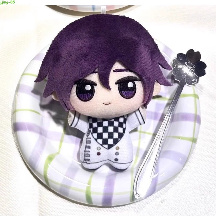 Danganronpa Kokichi Oma Plush Doll Cotton Doll Stuffed Ornament Pillow Toys 10cm