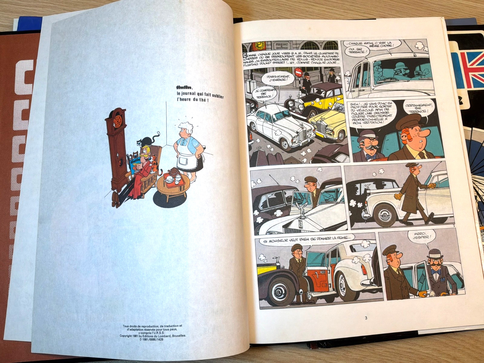 Aventures du colonel Clifton, 6-Book Lot French Hardcover Comics Original Ed.