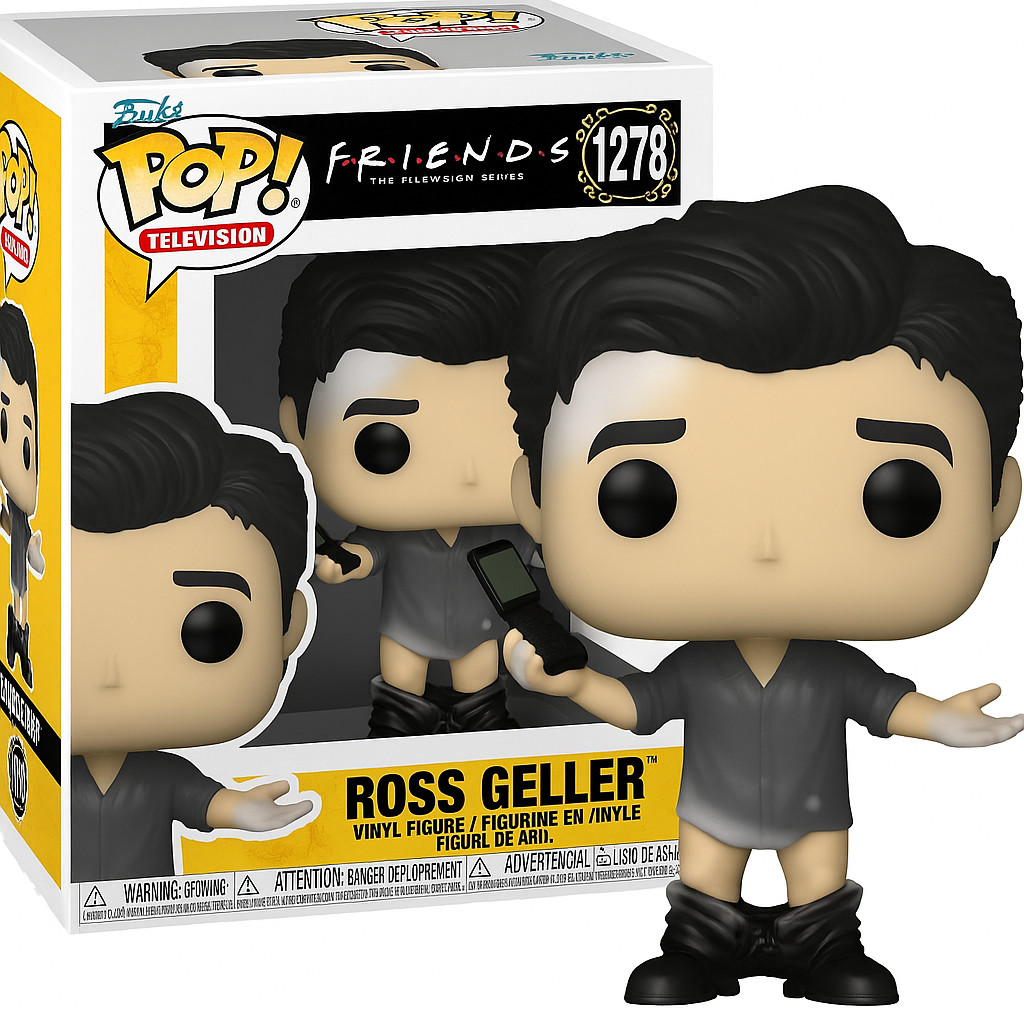 Funko POP! TV Friends – Ross Geller with Leather Pants Vinyl Figure #1278 #65678