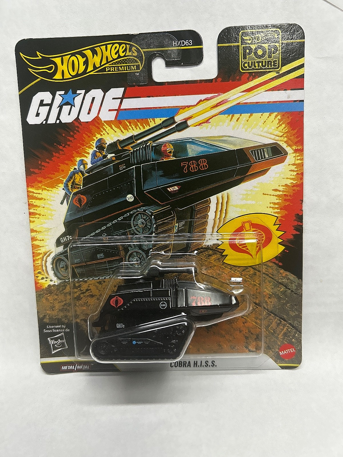 Hot Wheels G.I. Joe – Cobra Hiss #fe636b New inbox, hot wheels, premium G.I. J.