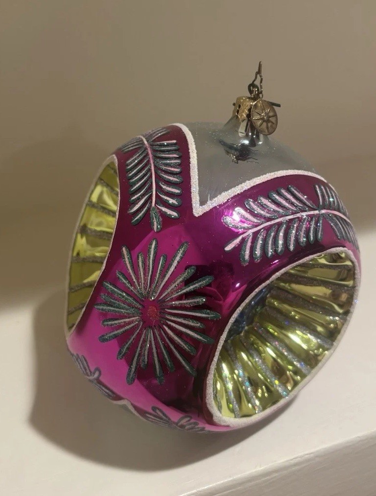 Rare Vintage Christopher Radko Fantasia Grant Stardust Memories Ornament