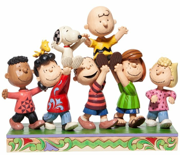 Jim Shore Peanuts Resin Celebration Snoopy Charlie Linus Figurine 6006932 New TC