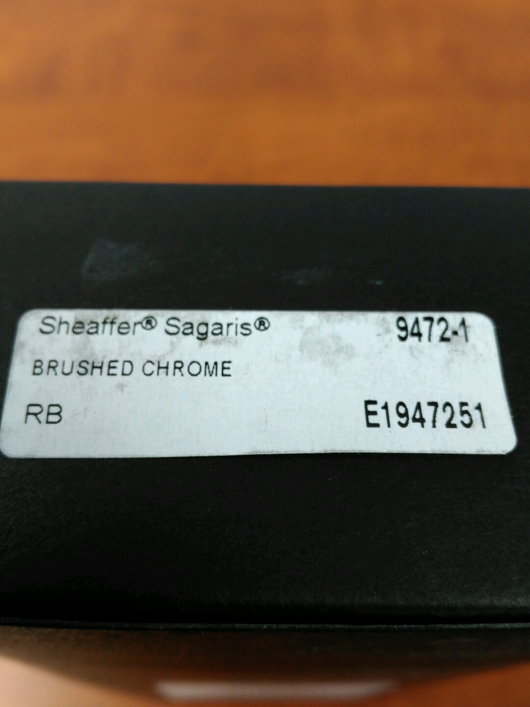 Sheaffer Sagaris, Brushed CHROME Rollerball Pen 100% Authentic