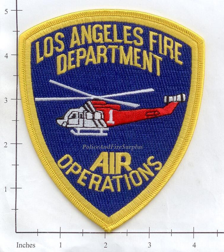 California – Los Angeles CA Fire Dept Air Operations Fire Dept Patch
