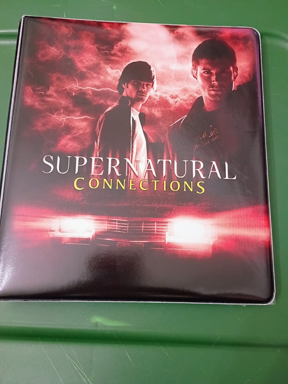Supernatural Connections Binder With Foil Base Set, Sell Sheet, 3 Insert Sets