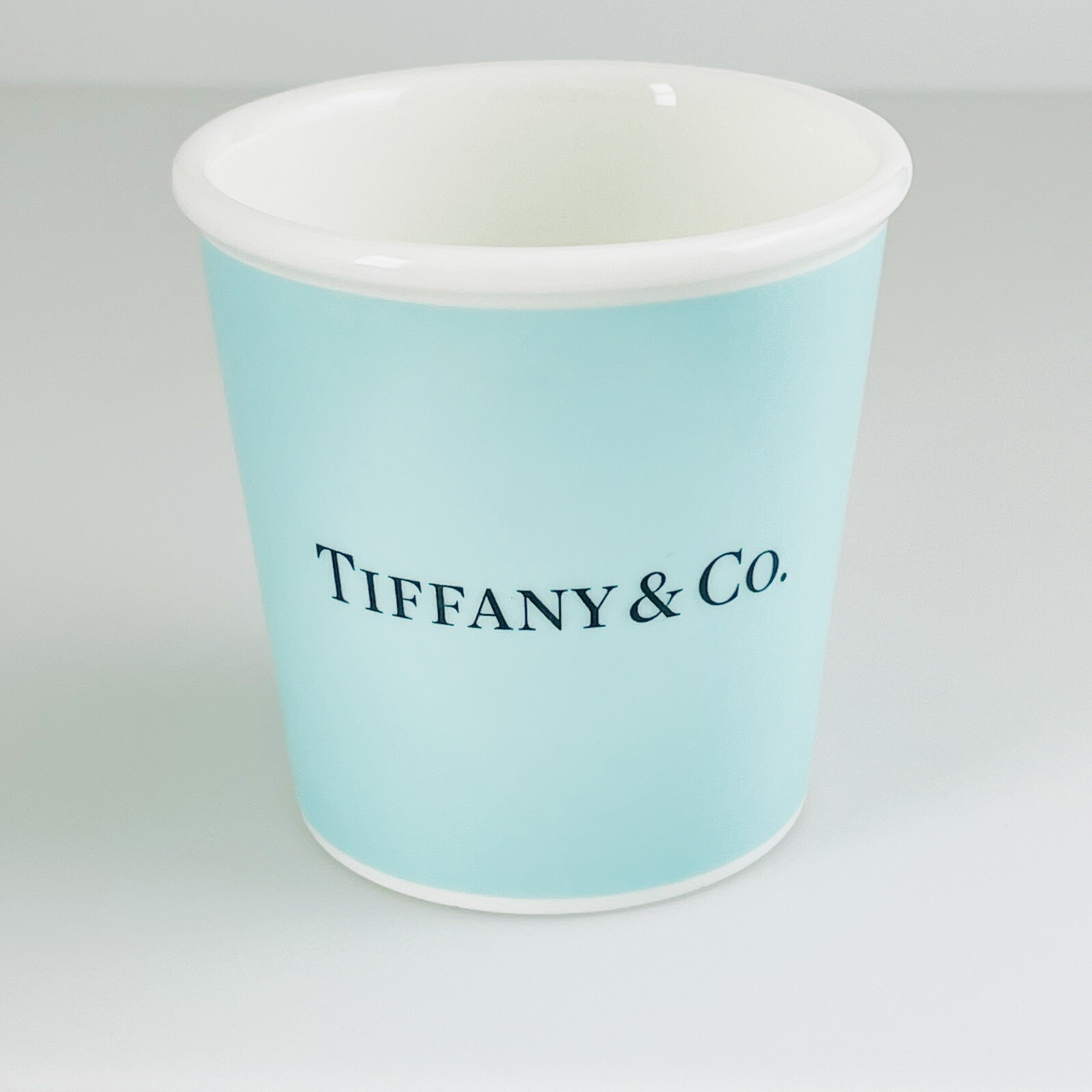 Tiffany & Co Blue Paper Expresso Espresso Cup Everyday Objects Bone China