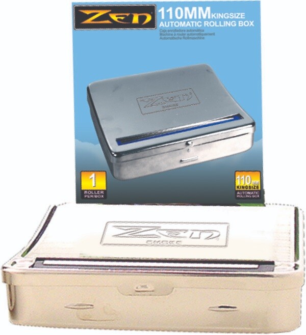 ZEN 110MM KING SIZE AUTOMATIC CIGARETTE ROLLING BOX – Free Shipping w/ Tracking