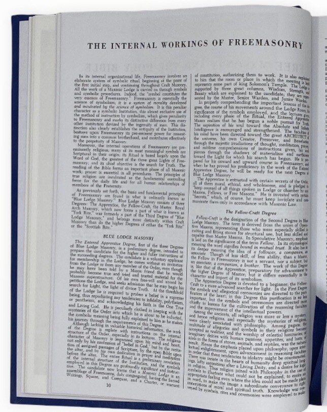New Freemasonry Masonic Bible
