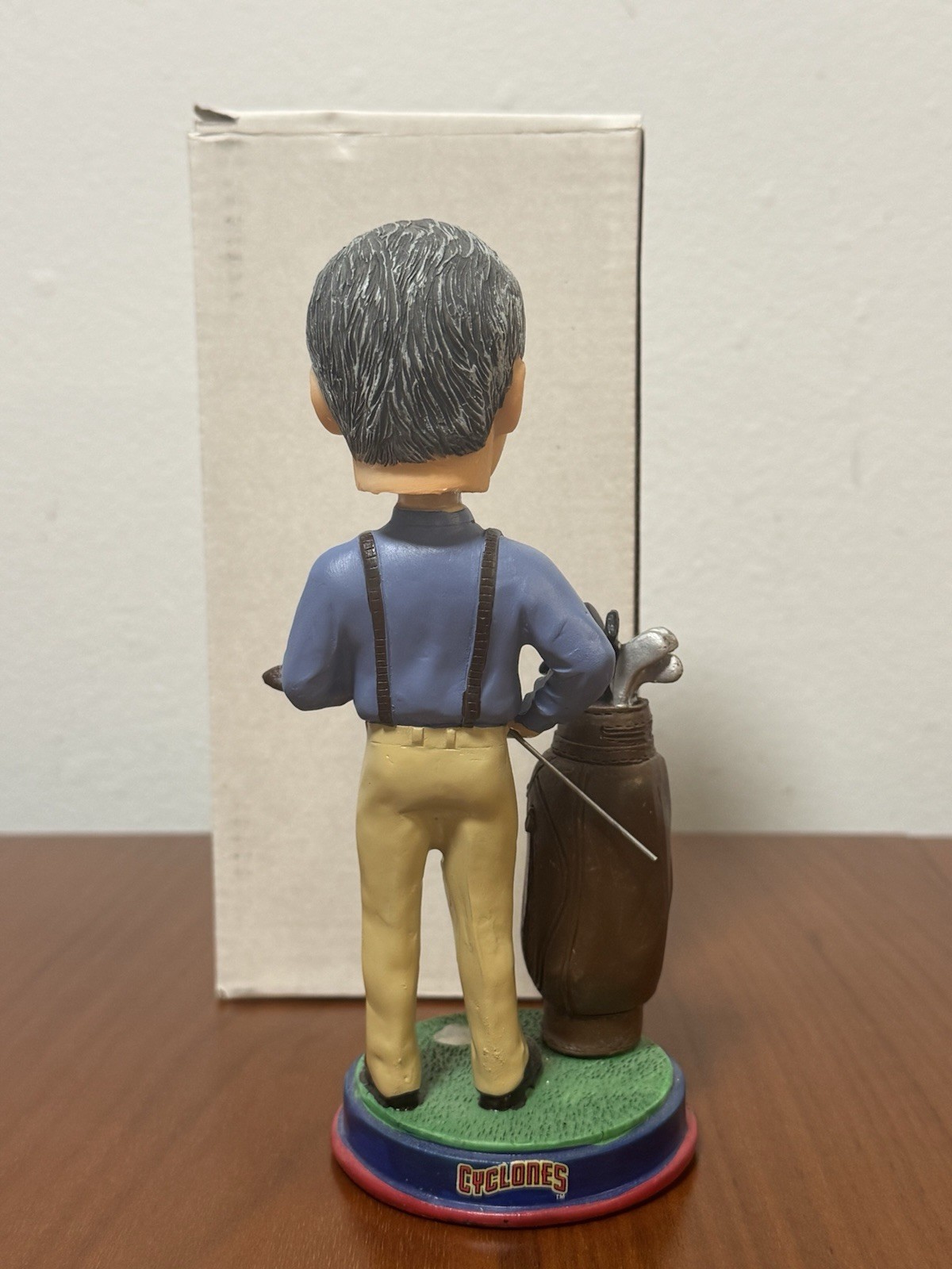 Brooklyn Cyclones J PETERMAN BOBBLEHEAD Seinfeld SGA Golf VERY RARE 2016