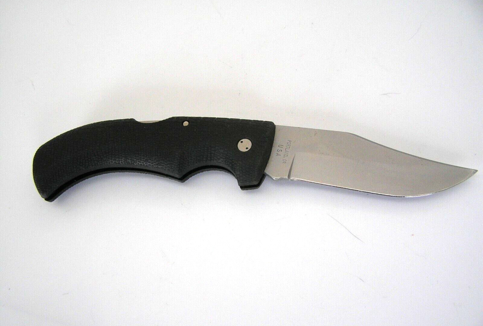 Gerber Gator 650 Straight Edge Lockback Knife w/ Sheath