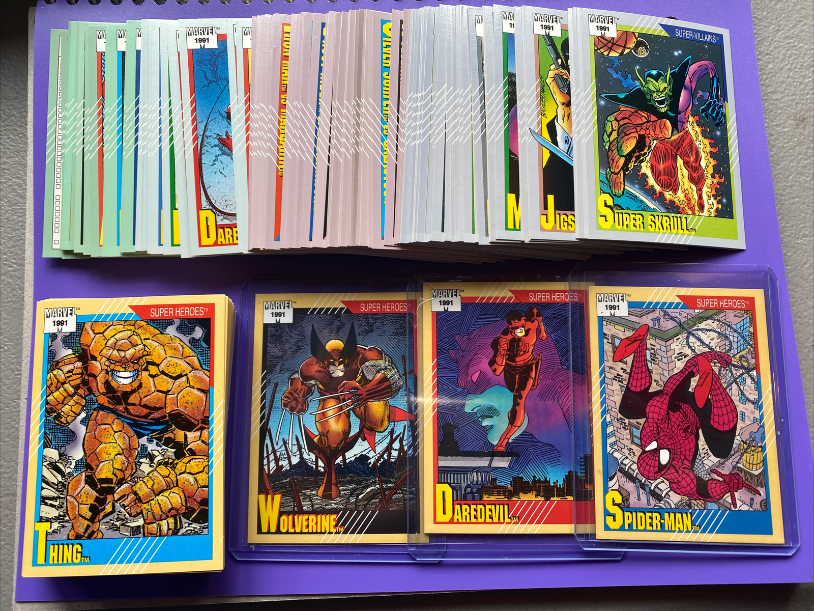 1991 Marvel Universe Impel Series2 base cards 1-162–YOU PICK!! Finish Your SET!