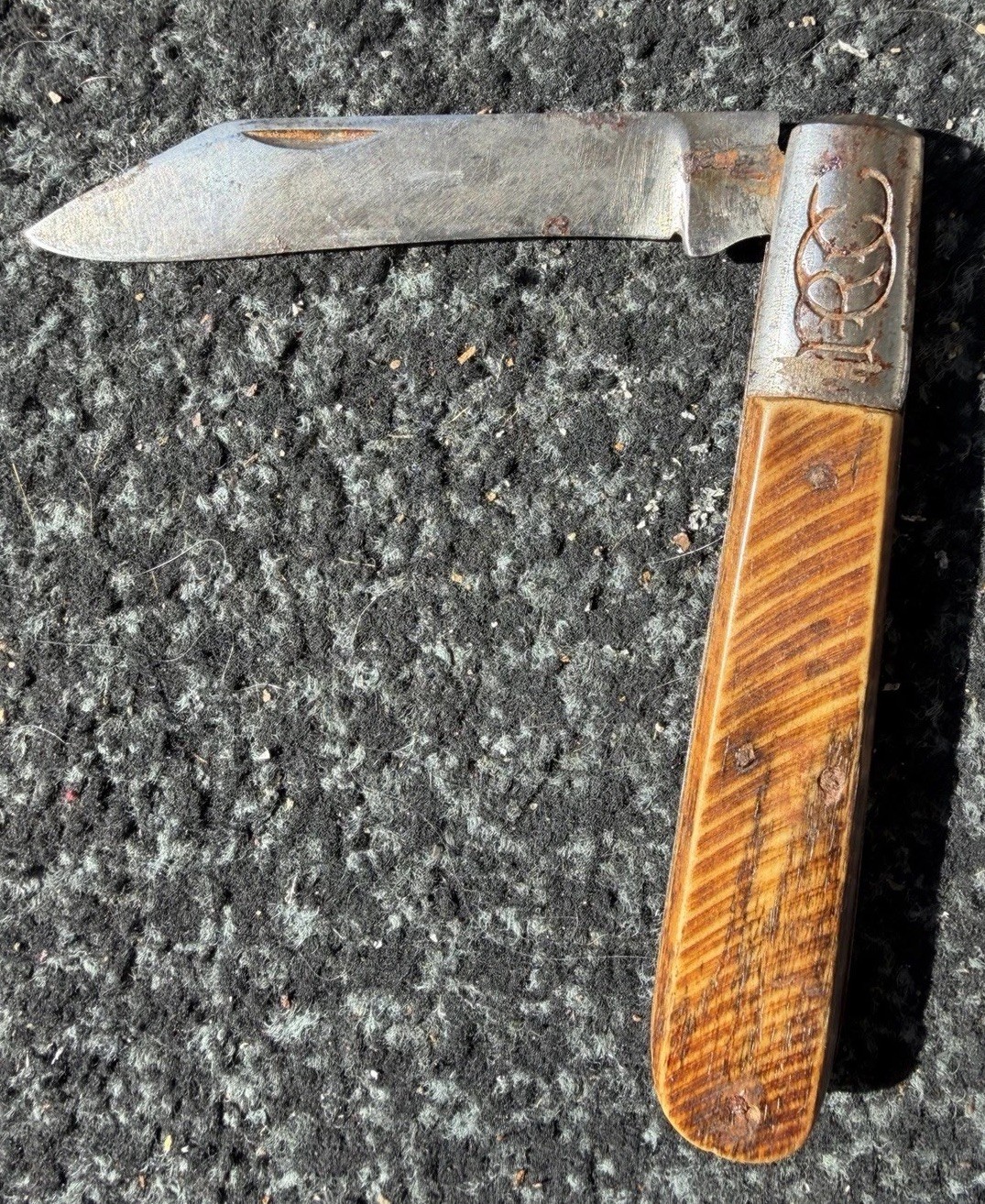 Antique 1911-1921 Robeson Shuredge Large Barlow Folding Pocket Knife 514224 Vtg