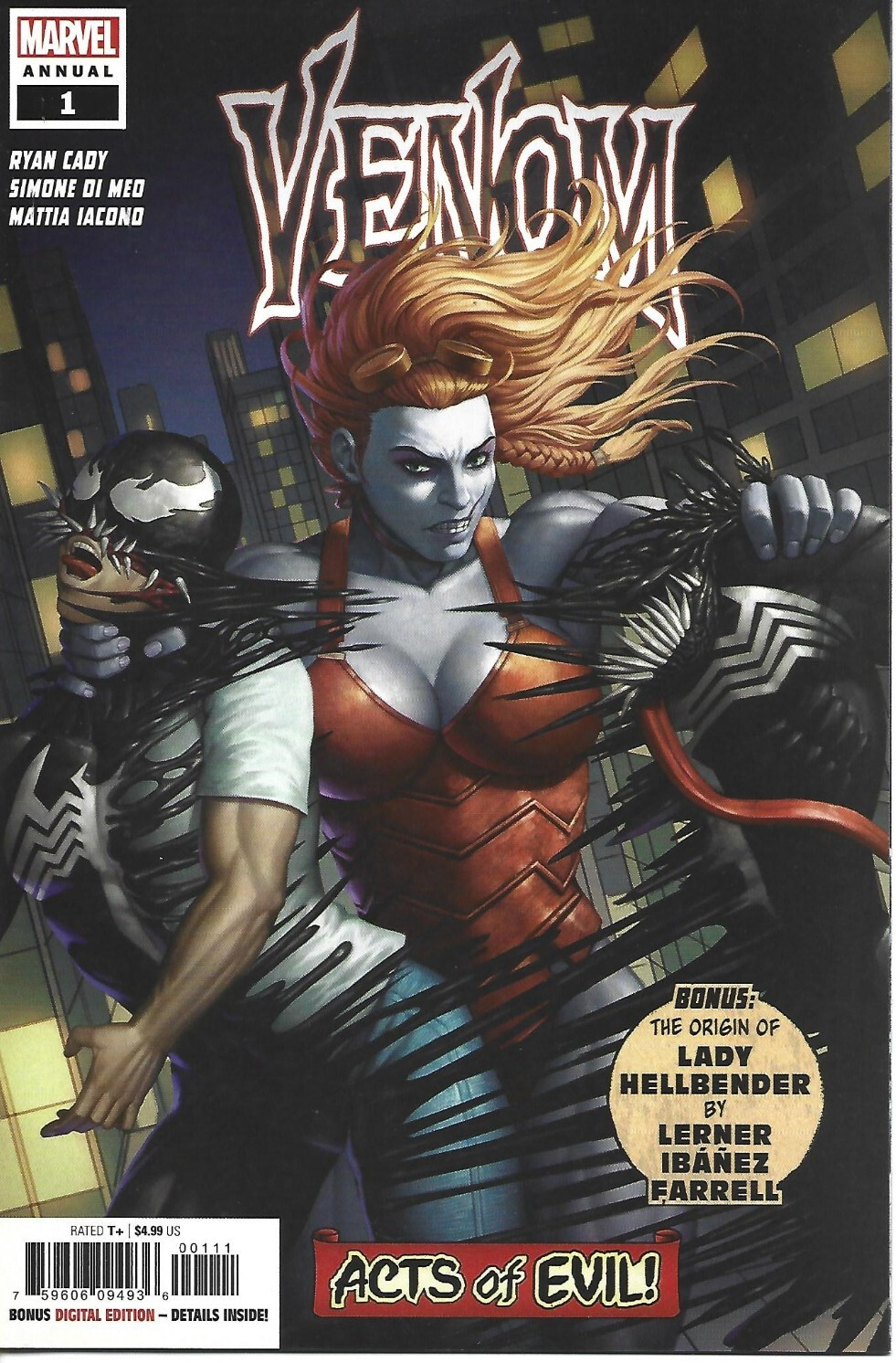 VENOM ANNUAL #1 WOO DAE SHIM COVER A MARVEL COMICS 2019 BAGGED AND BOARDED