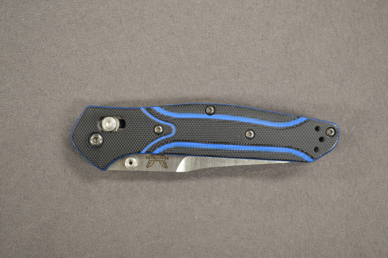 Benchmade 940-1501 Osborne 20CV Black / Blue Folding Knife