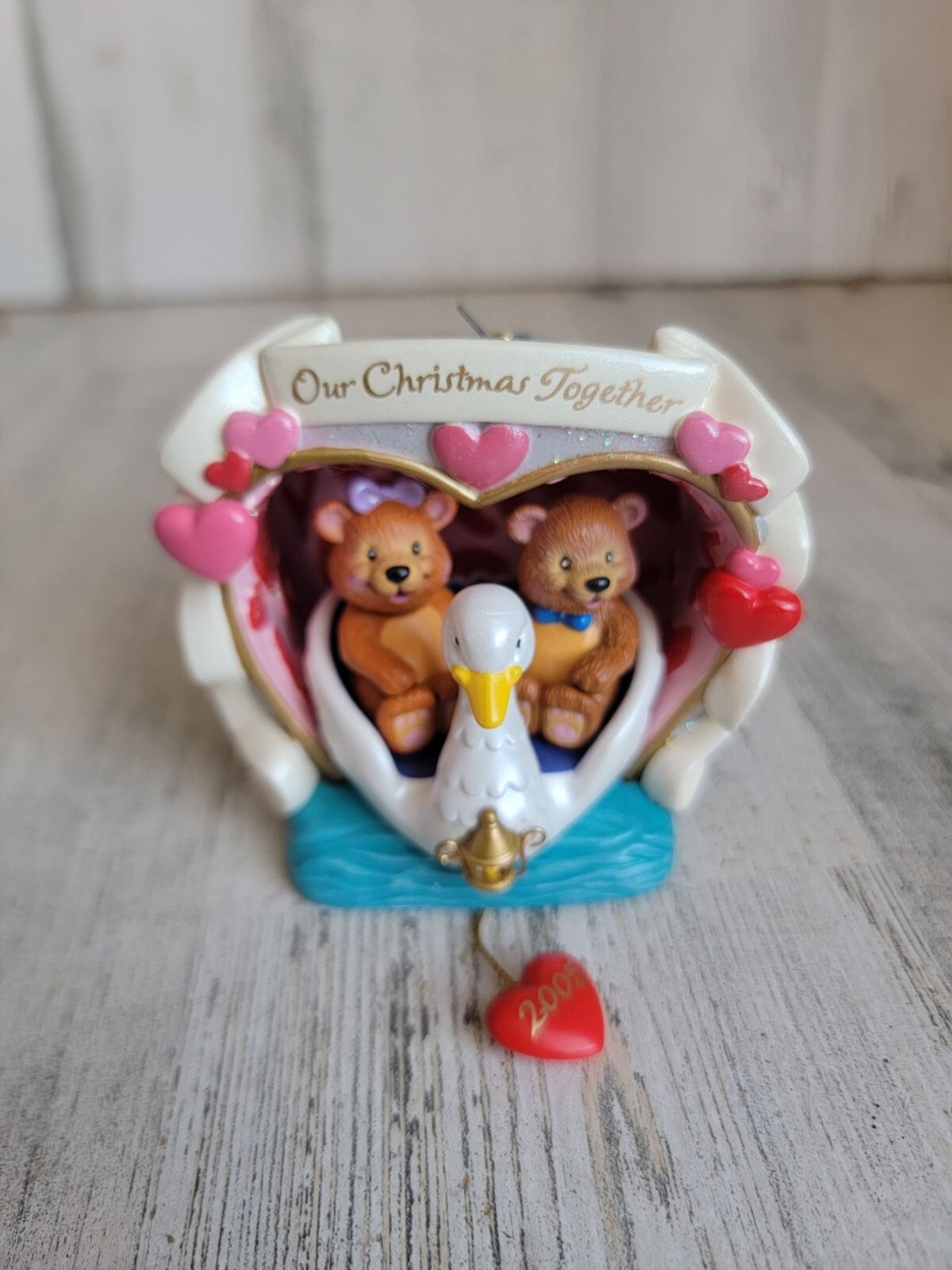 Carlton Cards sweethearts tunnel of love valentines ornament Xmas