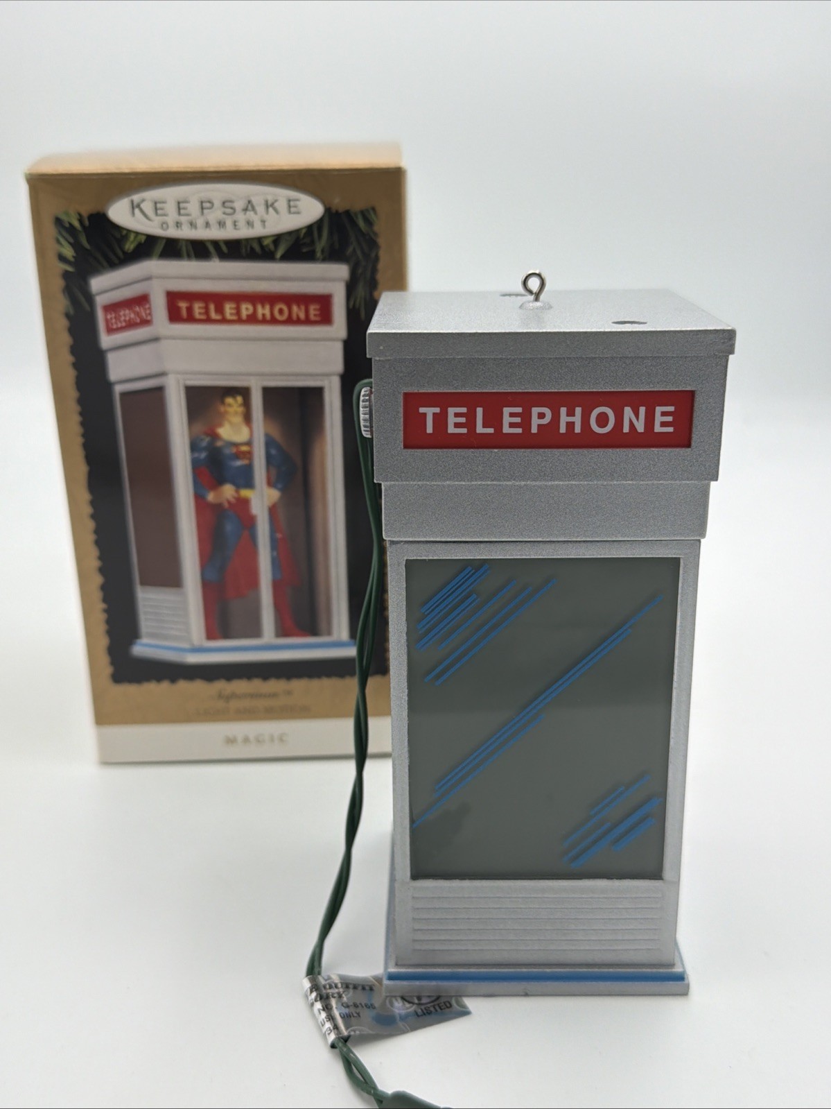 Hallmark 1995 DC Comics Superman Telephone Magic Keepsake Ornament