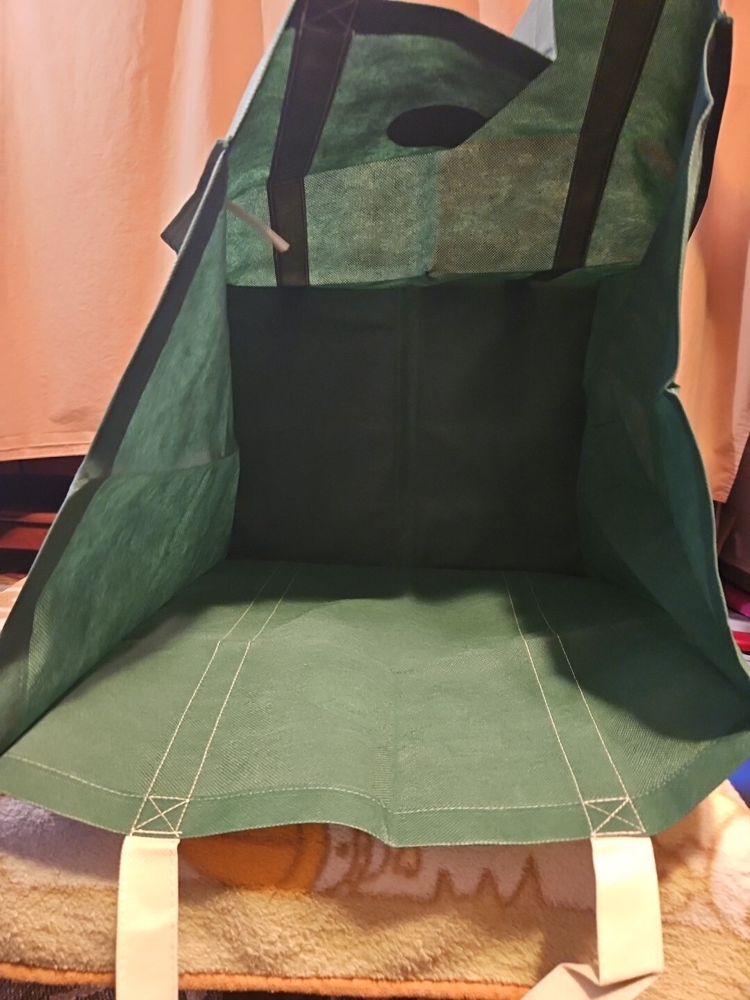 Archer Farms 100% Polypropylene Reuseable Greenbag Approx 20 X 15 X 20 With Tag