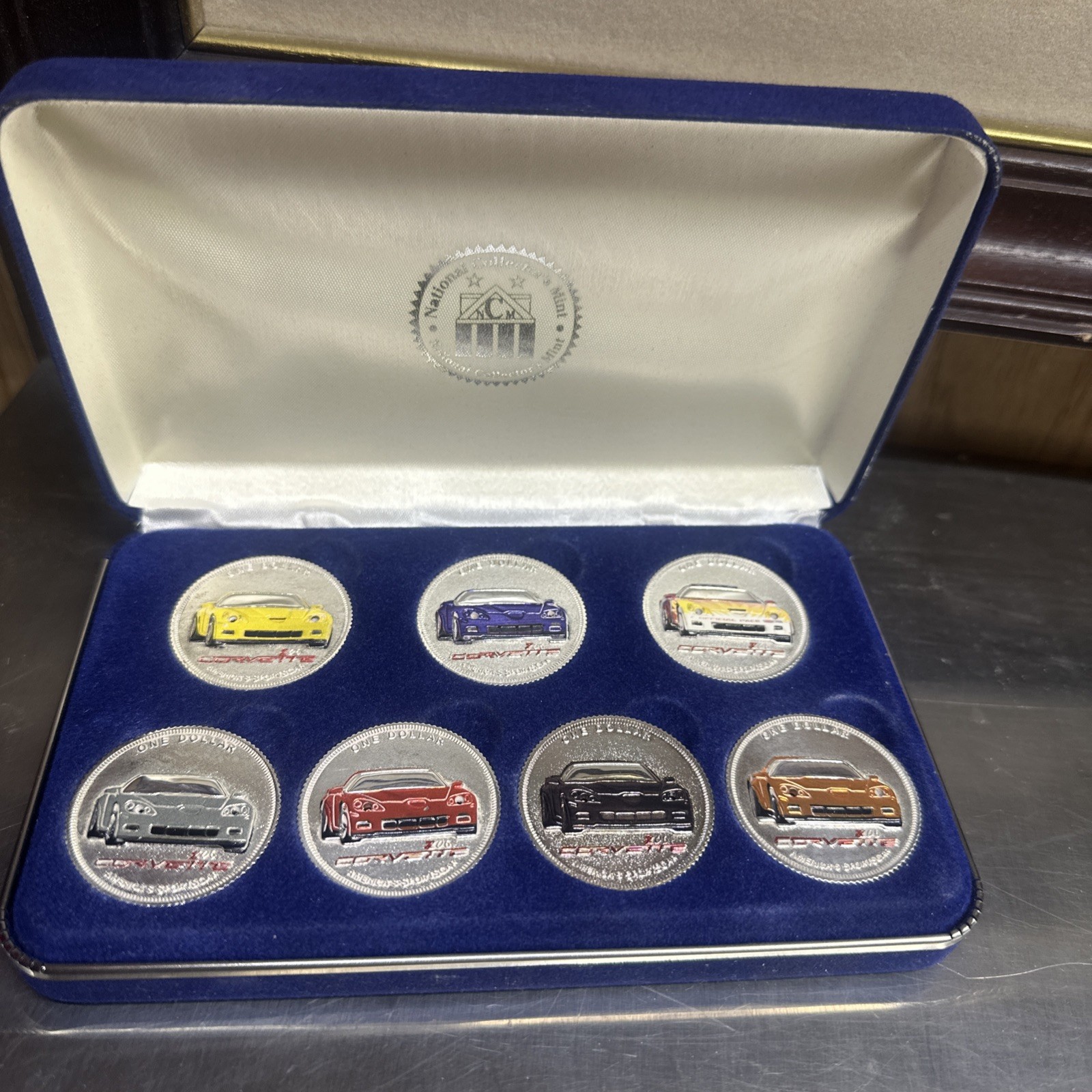 CORVETTE COIN 100TH ANNiVERSARY Light Up Coins