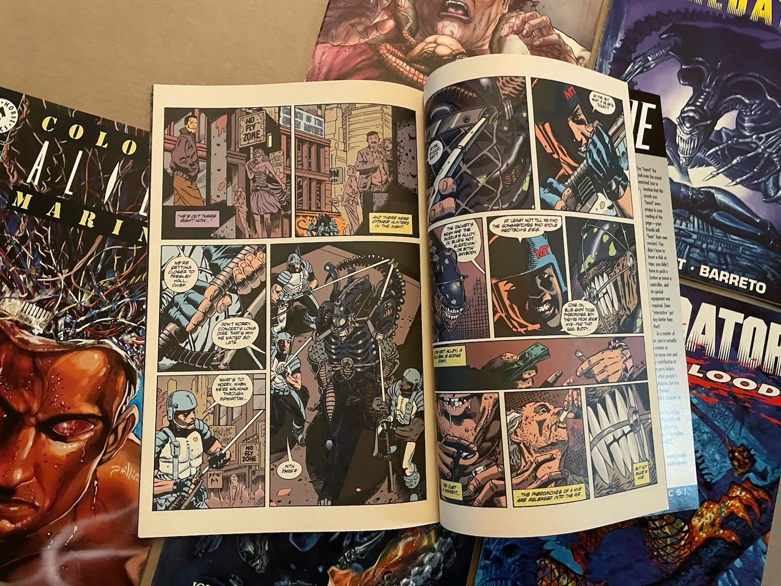Aliens Predator Comic Book Lot 6 issues