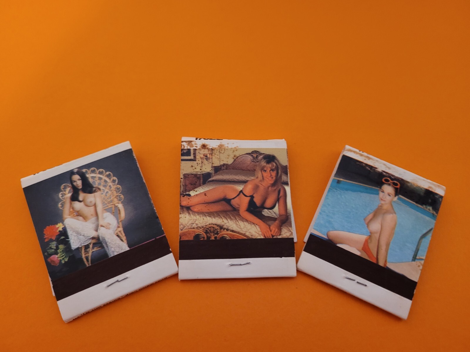 Dick’s Last Resort Nude Women Matchbooks Lot Of 3 Vintage