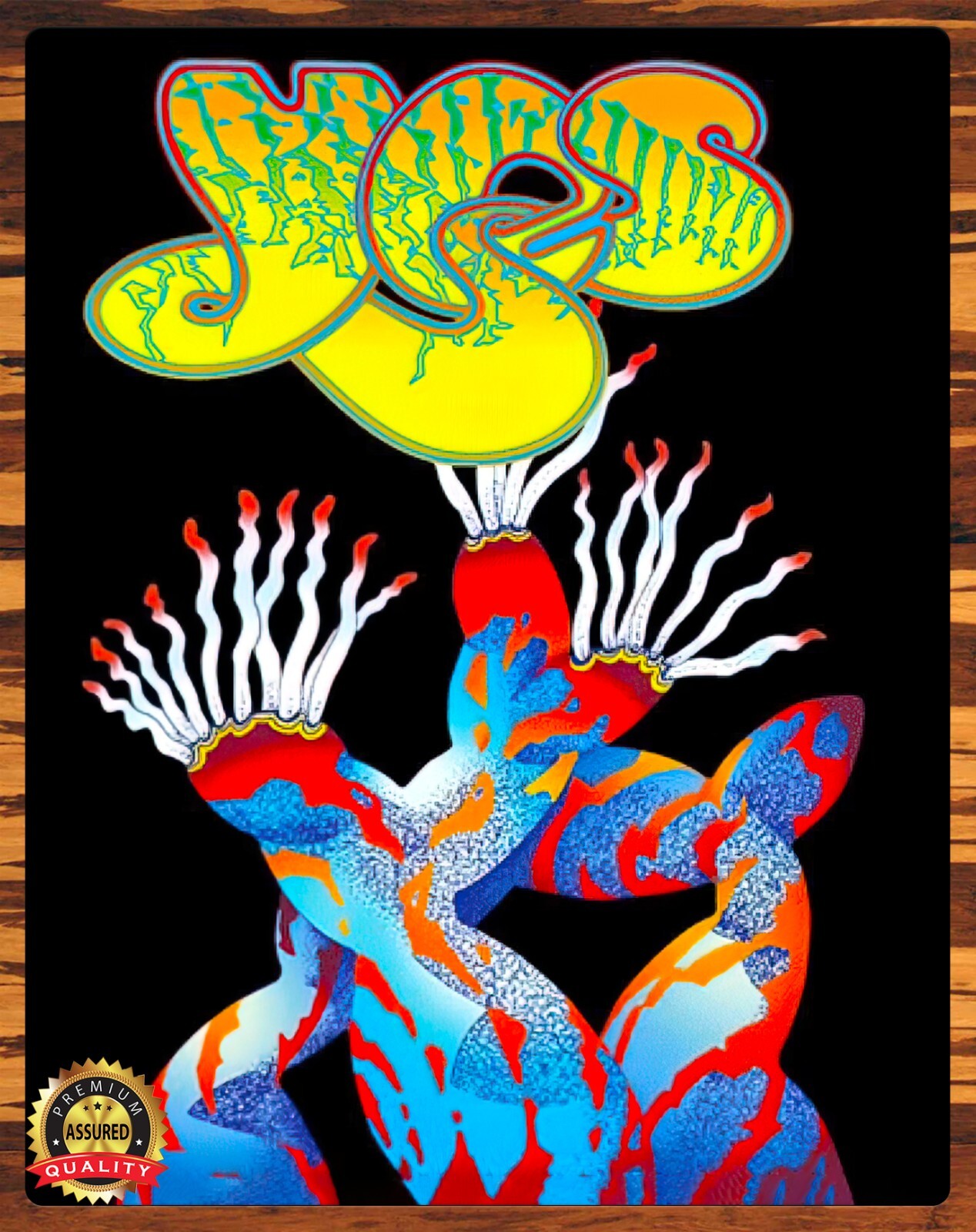 Yes – Progressive Rock Band – Metal Sign 11 x 14