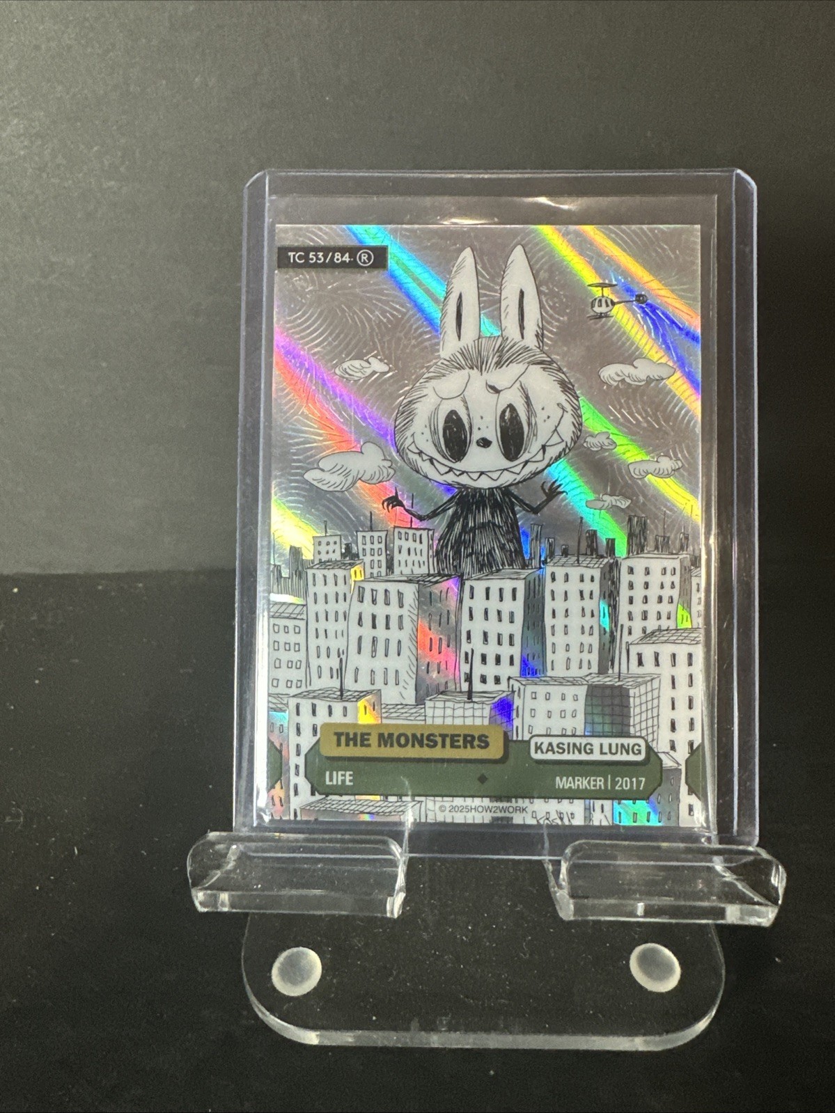 2025 Pop Mart How2work Ctc The Monsters Series 3 Life 53/84 R Silver
