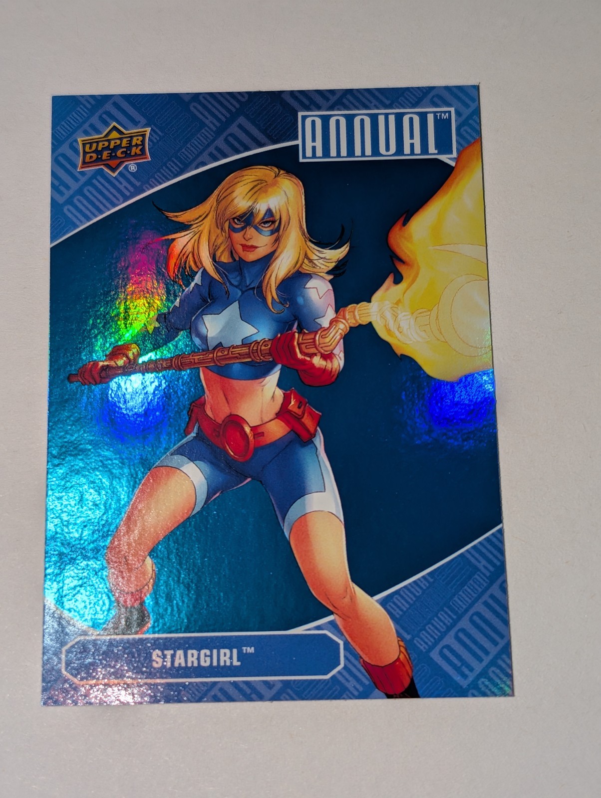 2023-24 Upper Deck DC Annual Stargirl #87 – BLUE FOIL