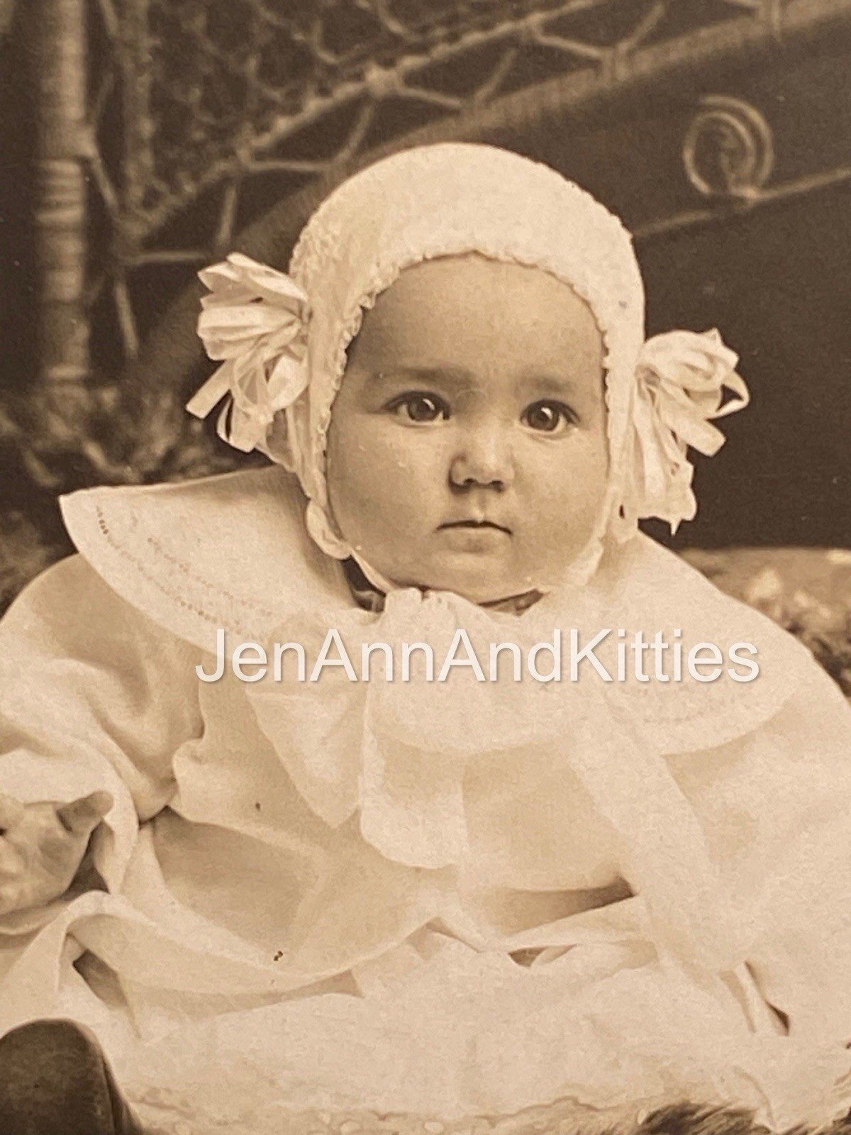 AZO Divided Back Real Photo Postcard Portrait Child Bernadine Kistner 1900-1919*
