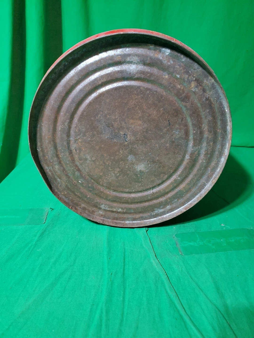 vintage Stancan 5 gallon metal gas can