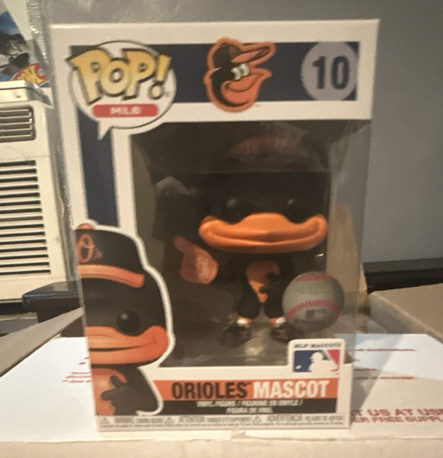 Funko Pop! Vinyl: Pop! MLB Mascots Orioles Mascot Baltimore Orioles #10