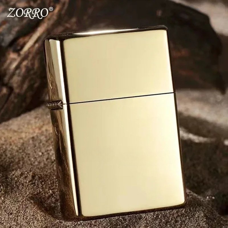 ZORRO Brass Constantine Edition Windproof Lighter Deep Engraving Five-sided