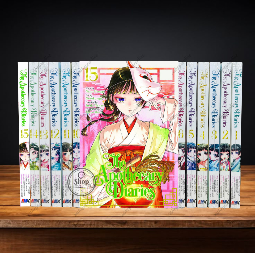 The Apothecary Diaries NEW Manga Vol.1-15 Half/Full Set English Edition Comic