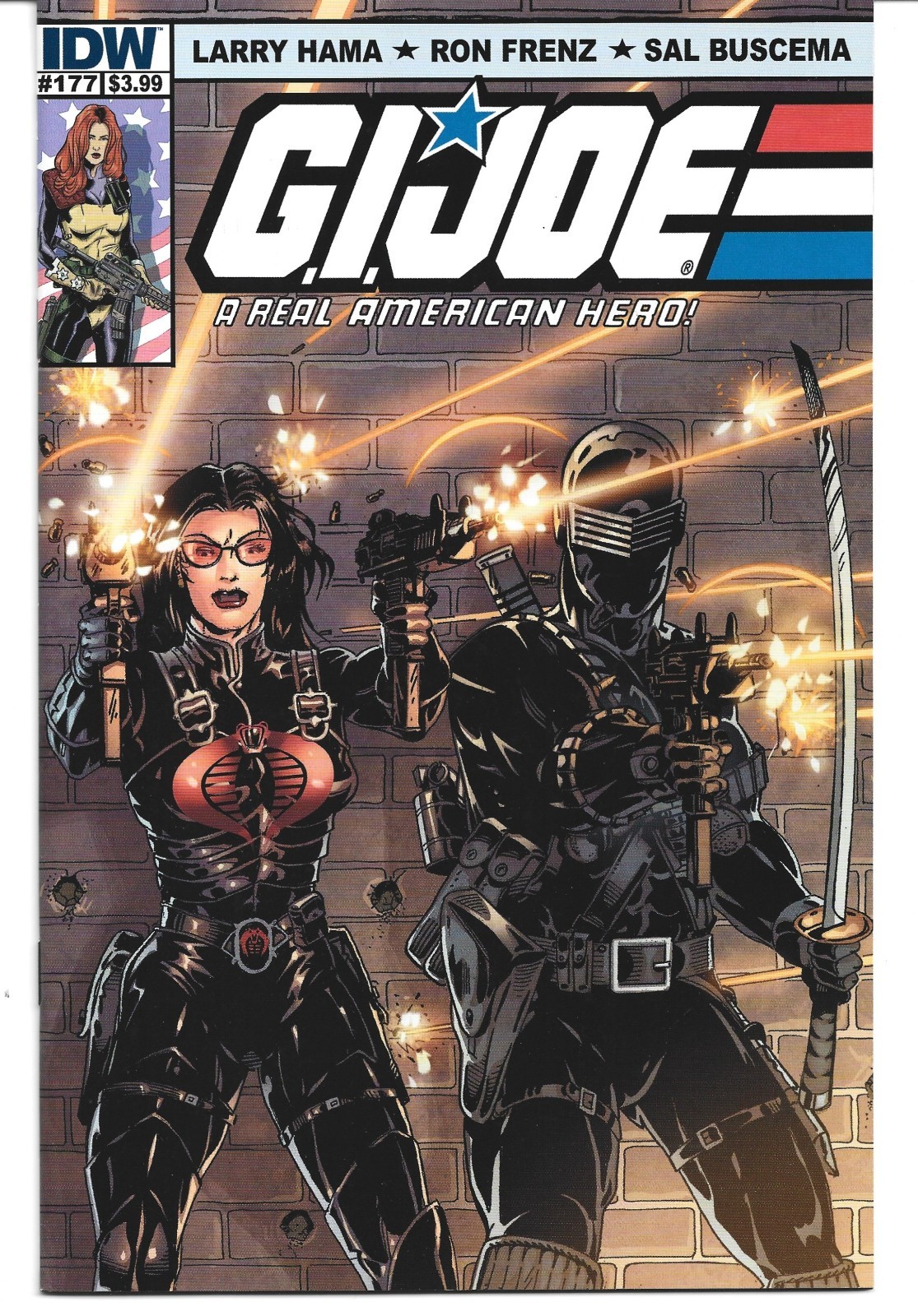 G.I. Joe: A Real American Hero #177 IDW Low Print Run Cover B NM