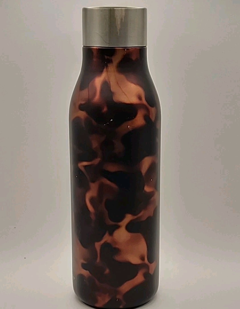 Starbucks 2018 Tortoise Double Walled Stainless Steel Water Bottle 20 fl oz