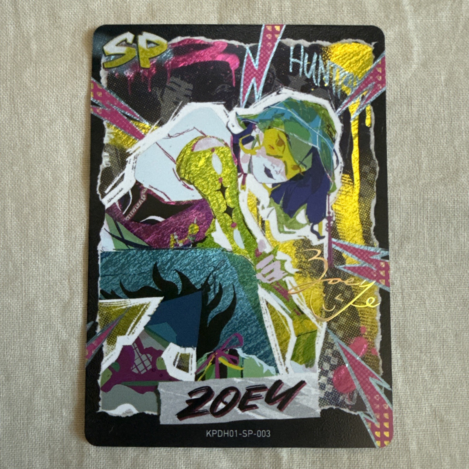 Kayou Kpop Demon Hunter Zoey SP KPDH01-SP-003 NM/Mint | Energy Edition