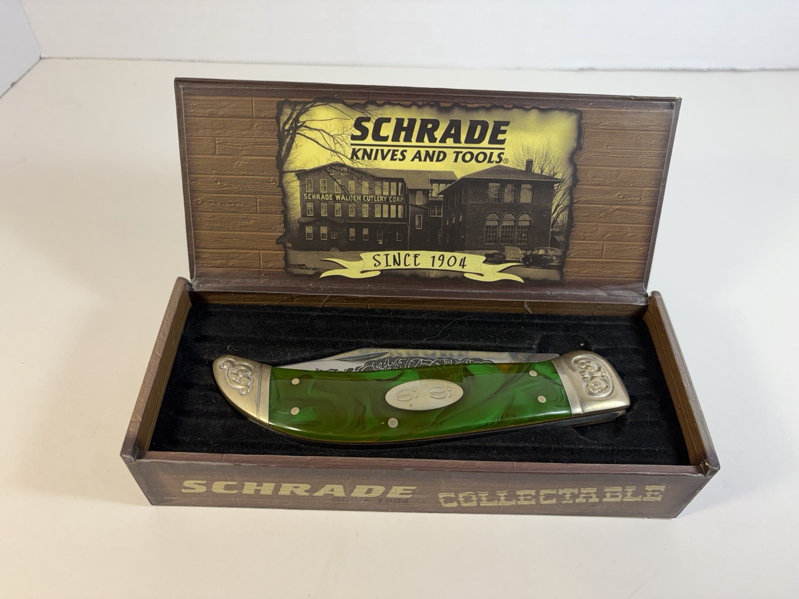 Schrade Handmade Limited Issue 2009 Sclelk Folding Knife