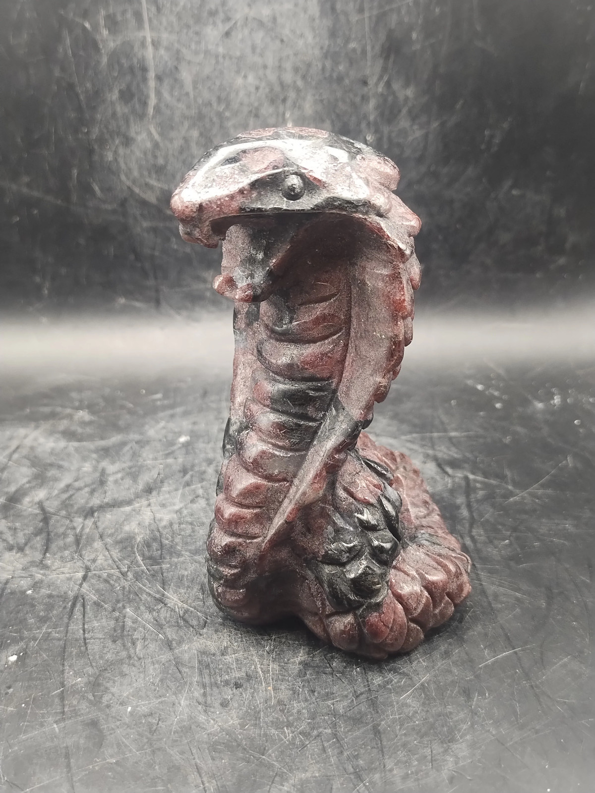 Astrophyllite garnet firework king cobra!! 10 ounces, 3.9 inches tall