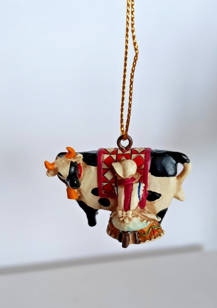 Jim Shore 12 Days of Christmas 8 maids a milking mini ornament replacement