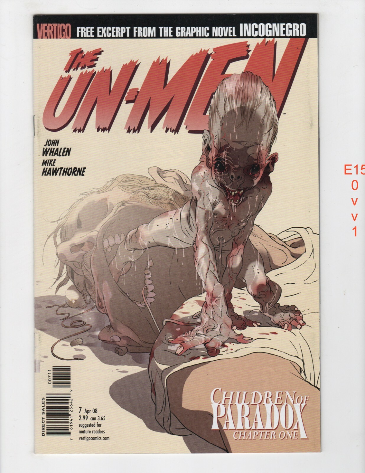 Un-Men #7 VF/NM 2007 Vertigo e1501