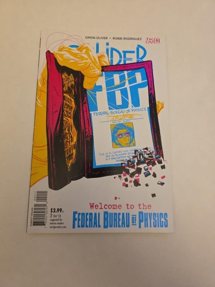 BUY 2 GET 3 FREE Vertigo Fed Bureau of Physics #2 B&B Free Shipping + Gemini*