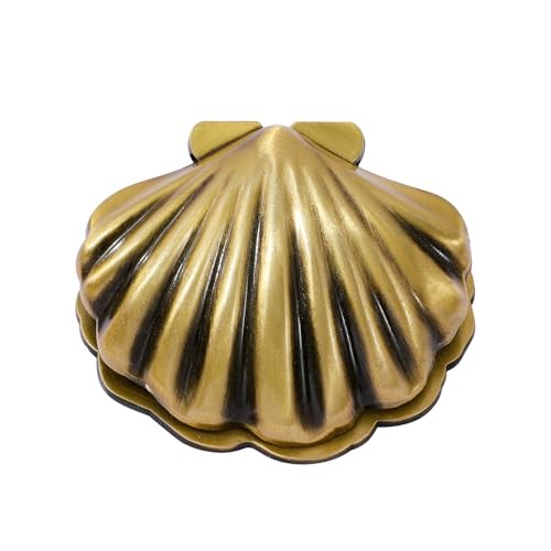 Vintage Shell Metal Binder Clips – Journal Clips to Hold Books Open Clip Gold