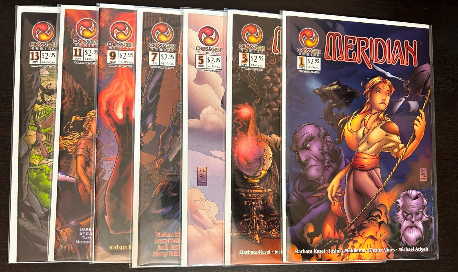 MERIDIAN (2000 Crossgen Comics) — #1 to 28 / #30 to 37 / #39 to 41 — Near FULL