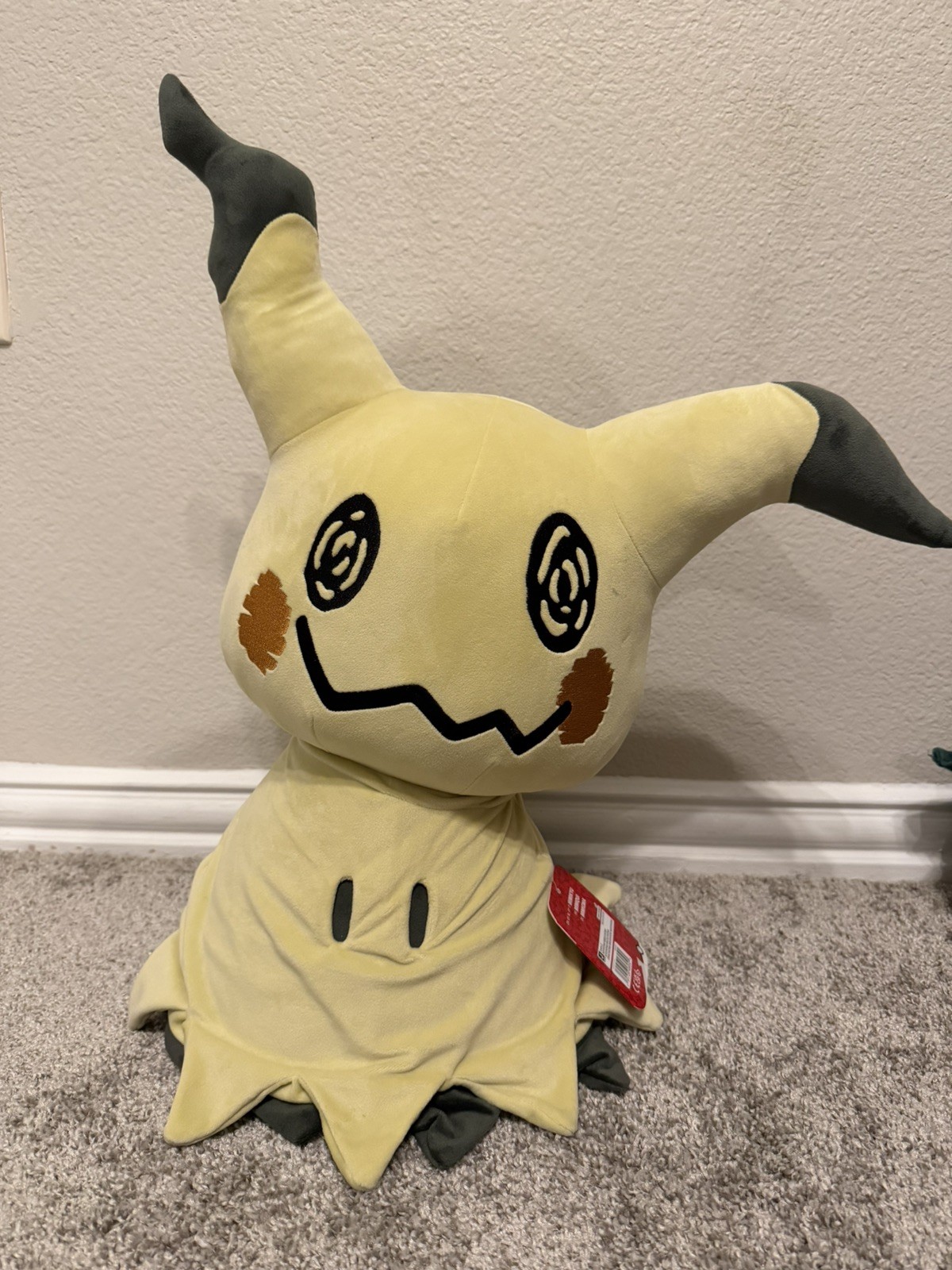 Pokémon Mimikyu 24” Life Size Plush Limited Edition Value $100 w/ Tags!
