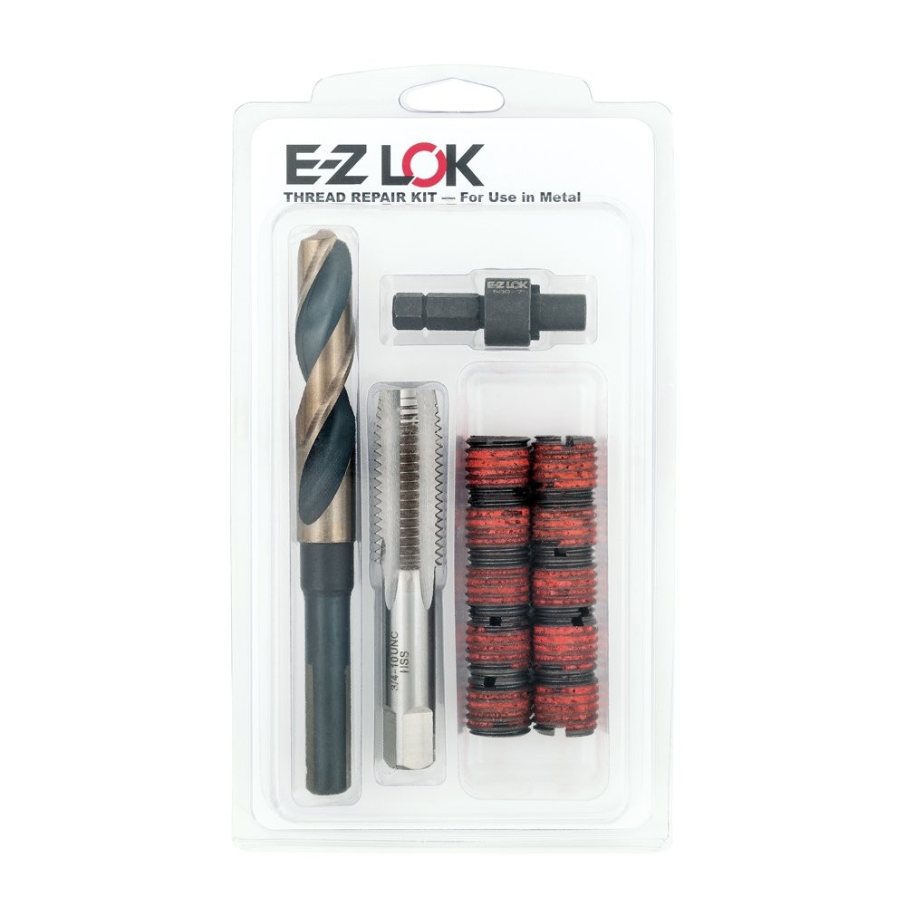 3294 #Thread Repair Kit Metal Carbon Steel Threaded Inserts 1/420 & Tools Set