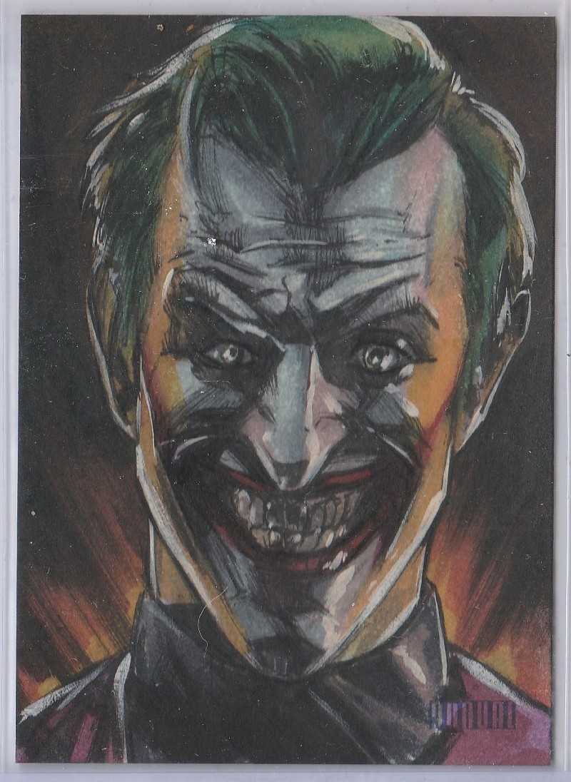 2023-24 UD * DC ANNUAL * ARTIST SKETCH – KURSAT CETINER * JOKER * #1/1 !!!