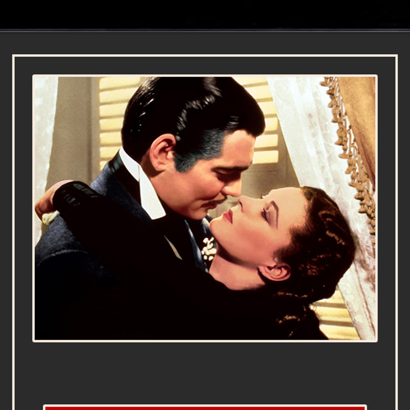 Clark Gable Signed Cancelled Check Framed Display