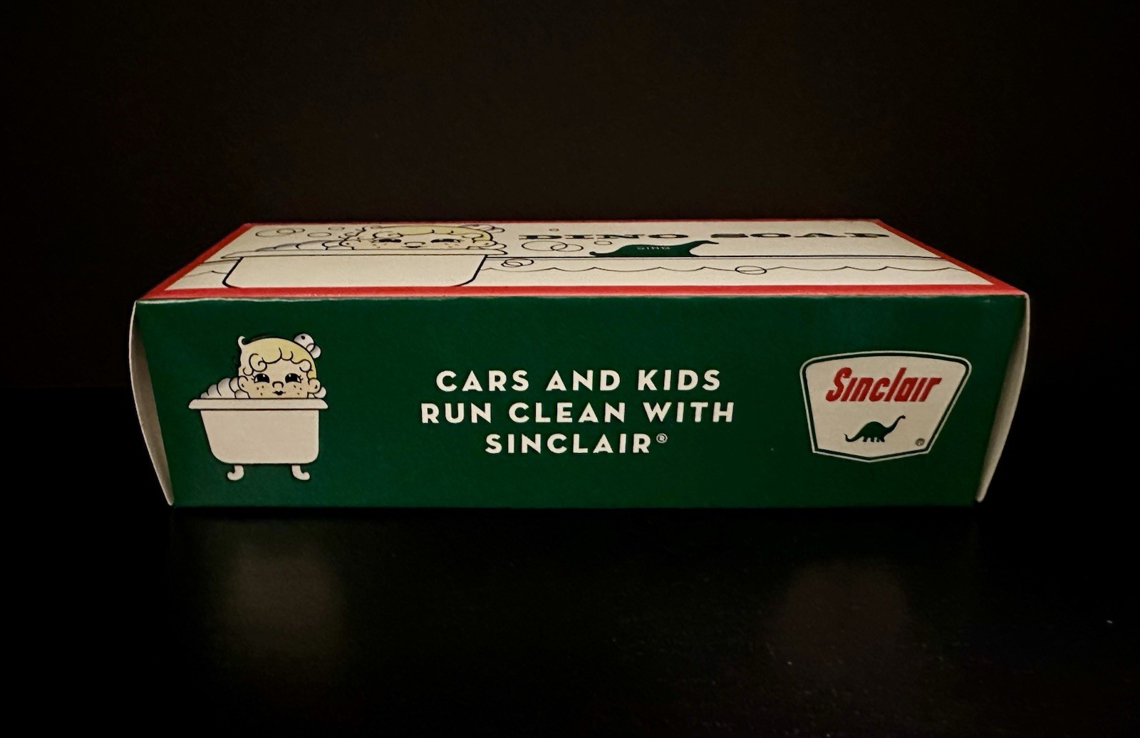 Sinclair Dino Soap – Brontosaurus – Green Dinosaur Soap – New
