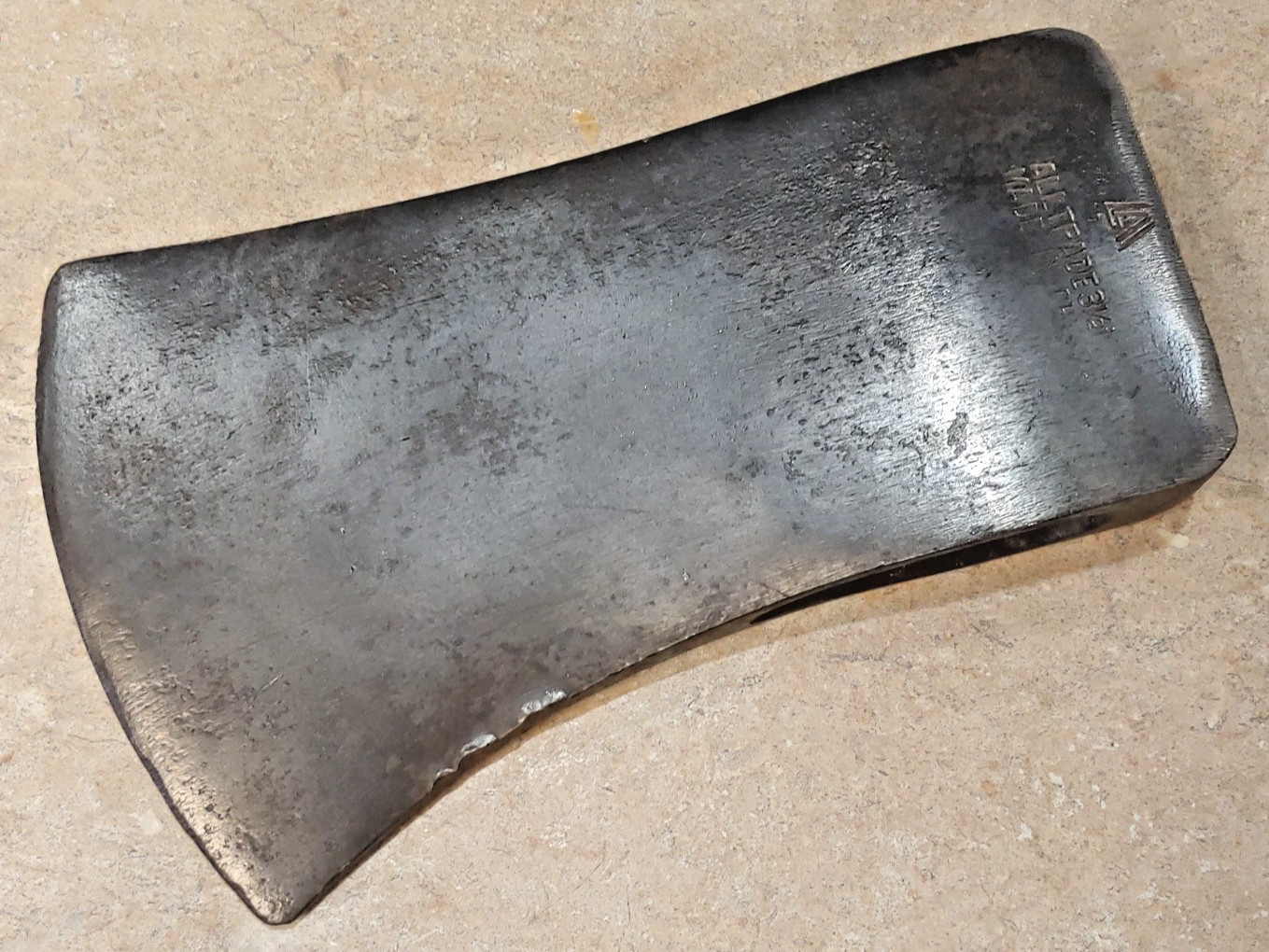 Alltrade Single Bit Axe Head 3-1/2 Lb. 3 Pounds 8.6 Ounces Very Good Condition