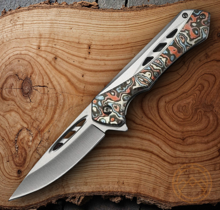 MTech Assisted Linerlock Folding Knife 3¼” 3Cr13MoV Steel Blade Aluminum Handle